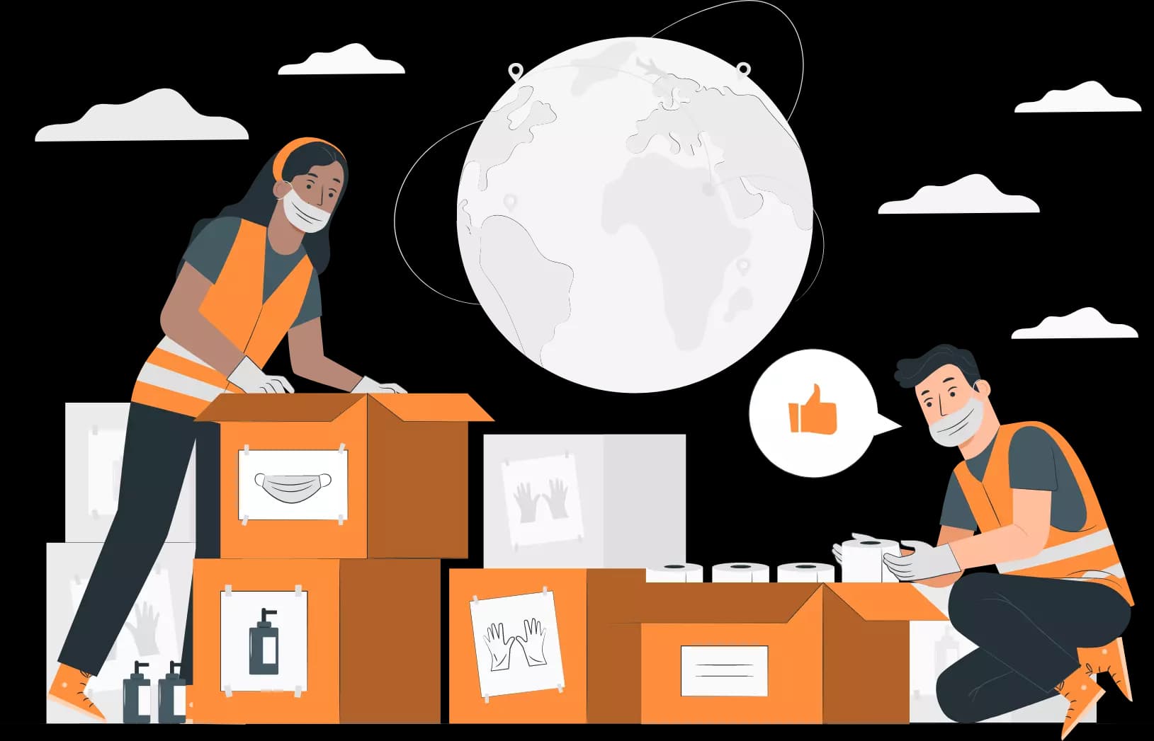 Donatekart - Campaign Feature - Packing Donated Products Image