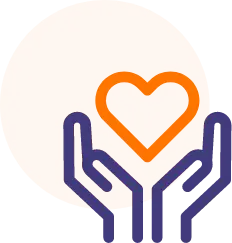 Donatekart - Our Feature - We Care Logo